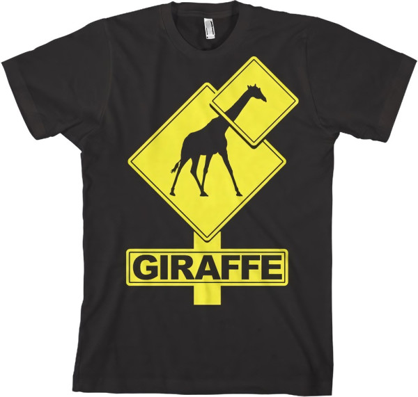 Hybris Giraffe Sign T-Shirt Black