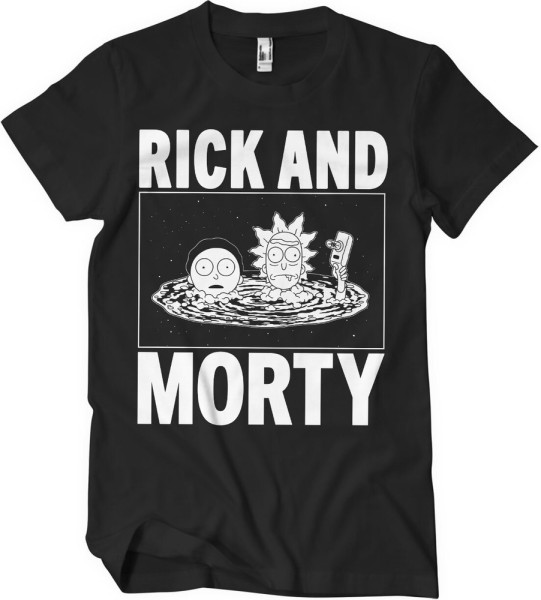 Rick And Morty T-Shirt Black