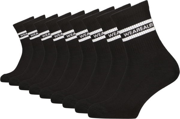 Alife & Kickin Damen Socken HenjaAK Crew Cush Socks 9er Pack 44030-9999