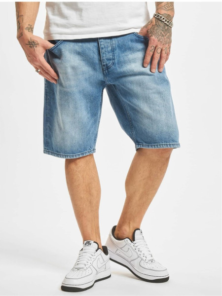 Just Rhyse Hose Jeans Shorts Denim Light Blue Denim