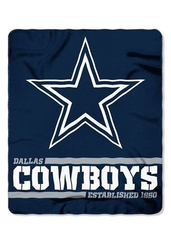 Dallas Cowboys Fleece Decke Split Wide American Football Blau 