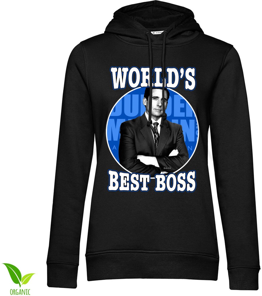 The Office World's Best Boss Girls Hoodie Damen Schwarz - Damen