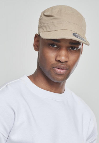 Flexfit Cap Top Gun Garment Washed Khaki