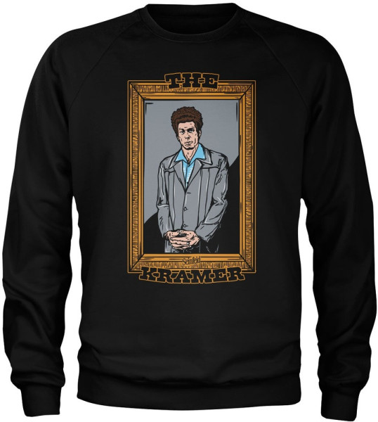 Seinfeld The Kramer Art Sweatshirt Black