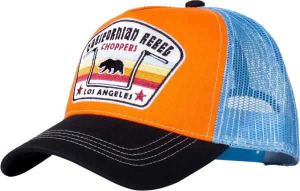 King Kerosin Trucker Cap KKU2C023 Orange