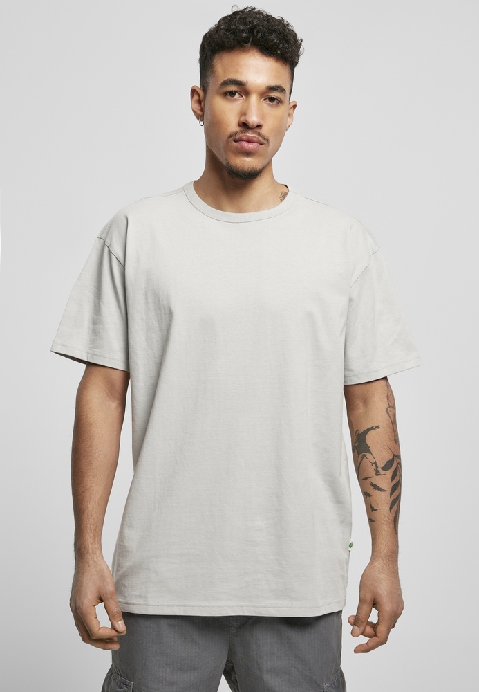 Urban Classics T-Shirt Organic Basic Tee Lightasphalt - Herren / Unisex