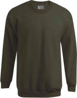 Terrax Basic Rundhalssweatshirt Oliv Terrax Basic Rundhalssweatshirt Oliv
