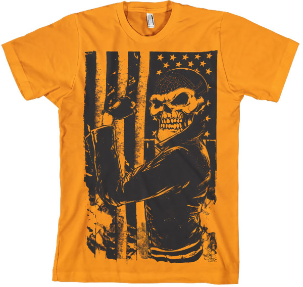 Petrolheads American Badass T-Shirt SH-1-15410-H22-16