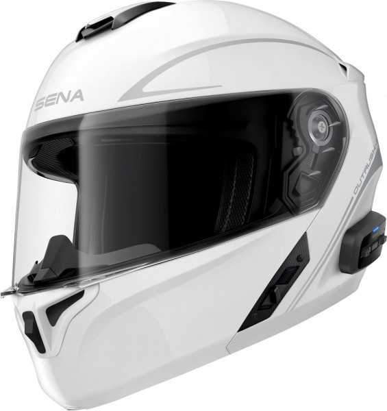 Sena Motorrad Helm OutRush R Weiß