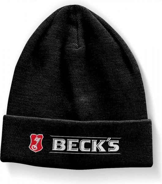 Beck's Logo Beanie Black