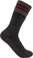 Carhartt Synthetic-Wool Blend Boot Sock 2 Pack Black