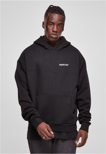 Forgotten Faces Sweatshirt Samurai Ultra Heavy Cotton Box Hoody Black