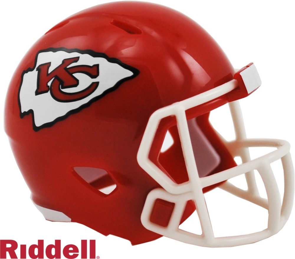 Kansas City Chiefs Pocket Size Single Helm - Herren / Unisex