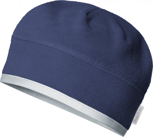 Playshoes Kinder Fleece-Mütze helmgeeignet Marine