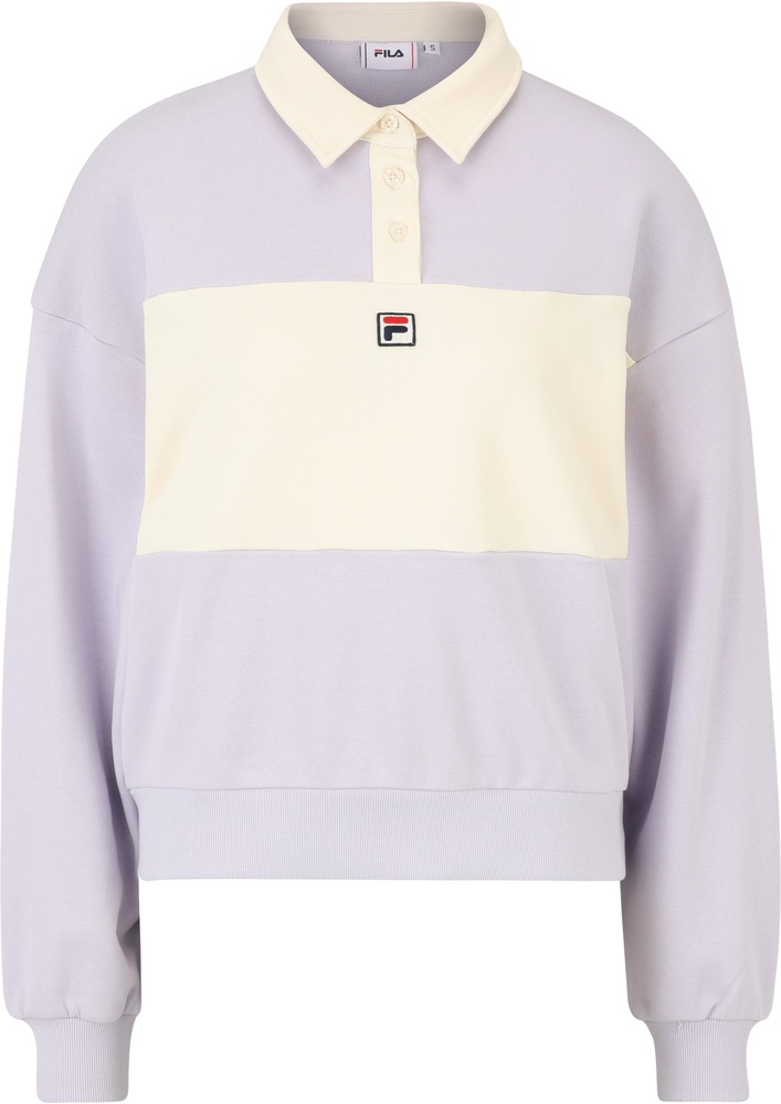 Fila Damen Longsleeve Langogne Oversized Cropped Polo Sweat FAW1007 - Damen