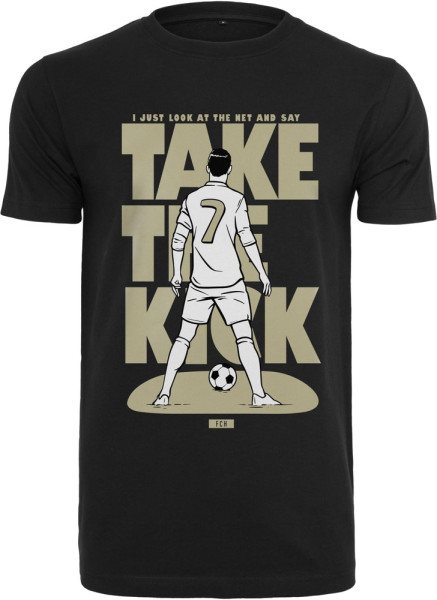Merchcode T-Shirt Footballs Coming Home Take the Kick Tee