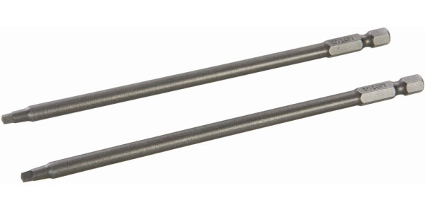 Triton Taschenbohrlehre Vierkant-Schraubendrehereinsätze, 152 mm, Doppelpckg. TWSD6