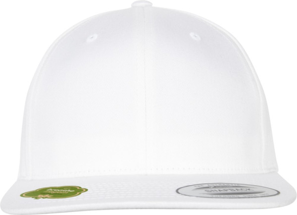 Flexfit Cap Organic Cotton Snapback White