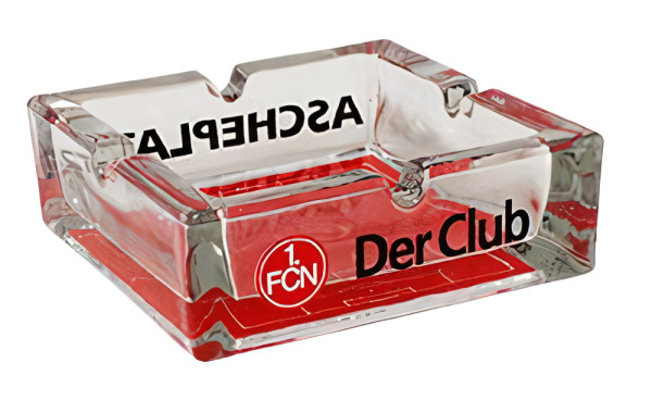 1. FC Nürnberg Aschenbecher Fussball Rot