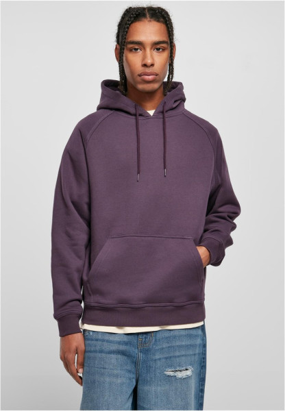 Urban Classics Sweatshirt Blank Hoody Purplenight