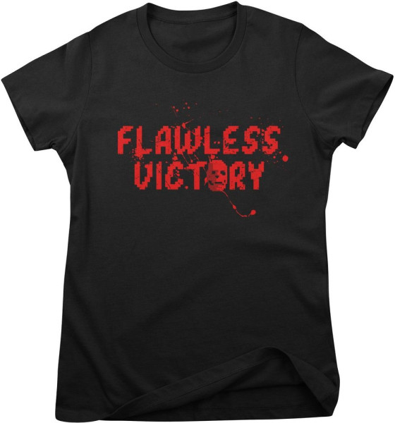 Mortal Kombat T-Shirt Flawless Victory Girly Tee WB-5-MTKB004-H97-9