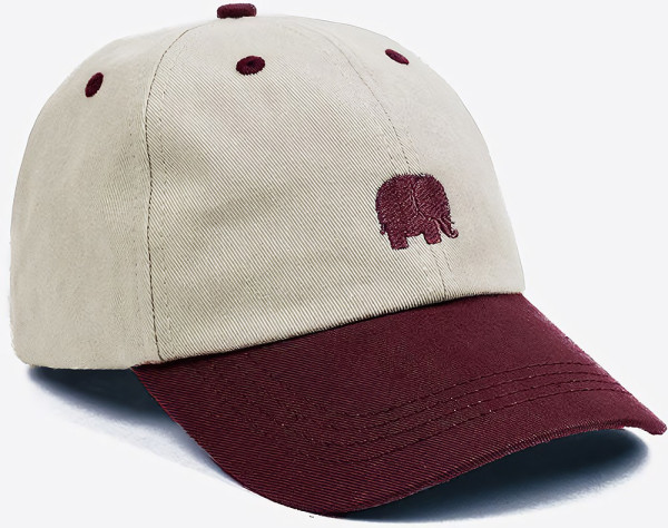 Trendsplant Cap Logo Dad Cap Grana Ecru