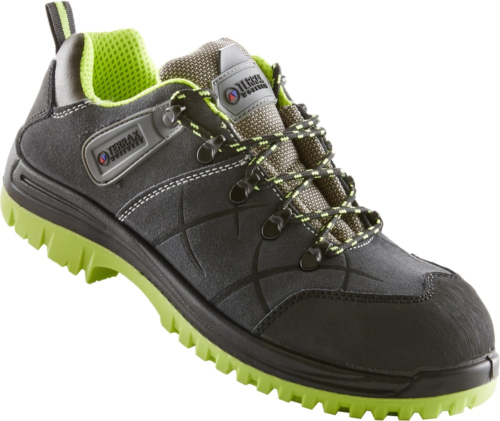 Terrax Workwear Sicherheitsschuh Grau/Grün - Herren / Unisex