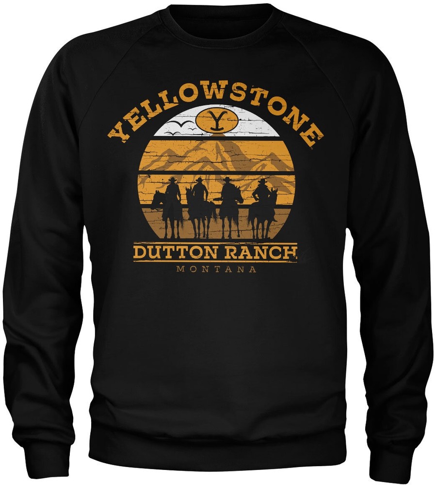 Gelbstone Cowboys Sweatshirt Schwarz - Herren / Unisex