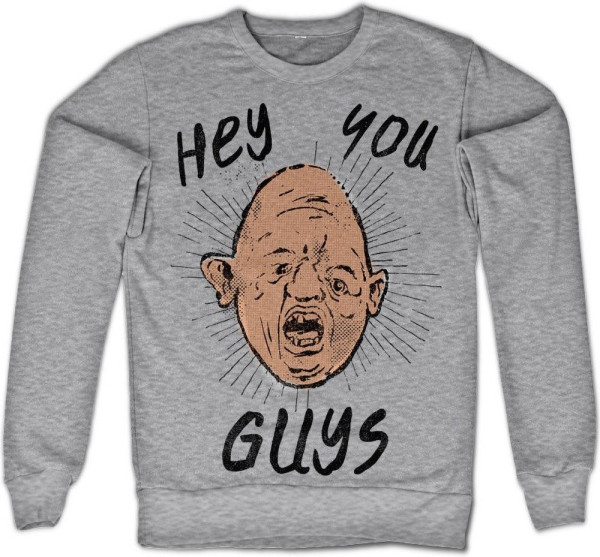 The Goonies Hey You Guys Sweatshirt Heather-Grey