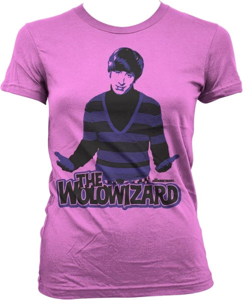 The Big Bang Theory The Wolowizard Girly T-Shirt Damen Pink