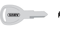 ABUS Ersatzschlüssel Rohl. 6N