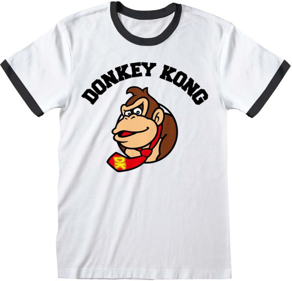 Nintendo Donkey Kong - Donkey Kong Circle T-Shirt White