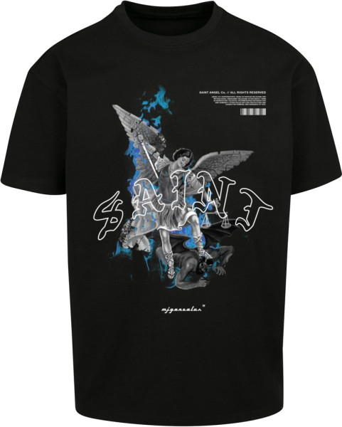 MJ Gonzales T-Shirt Saint V.1 Heavy Oversized Tee 2.0 Black