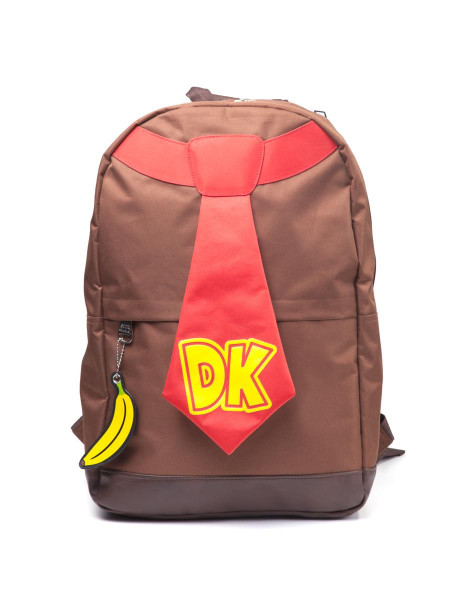 Nintendo Donkey Kong Tie Backpack Brown