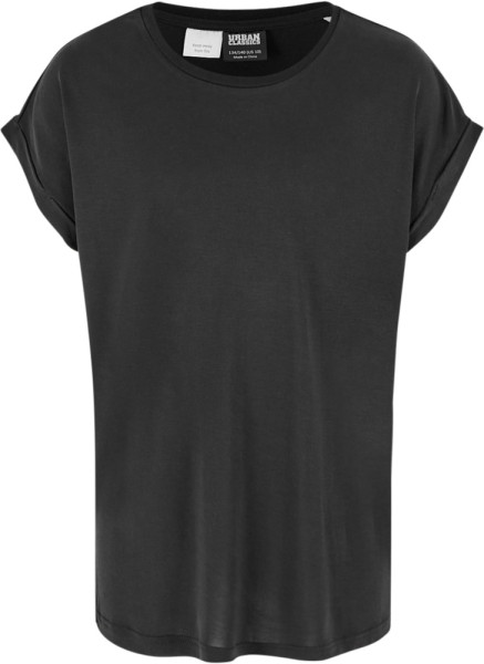 Urban Classics Mädchen Girls Modal Extended Shoulder Tee UCK4092