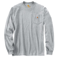 Carhartt Longsleeve Workwear Pocket T-Shirt L/S Heather Grey