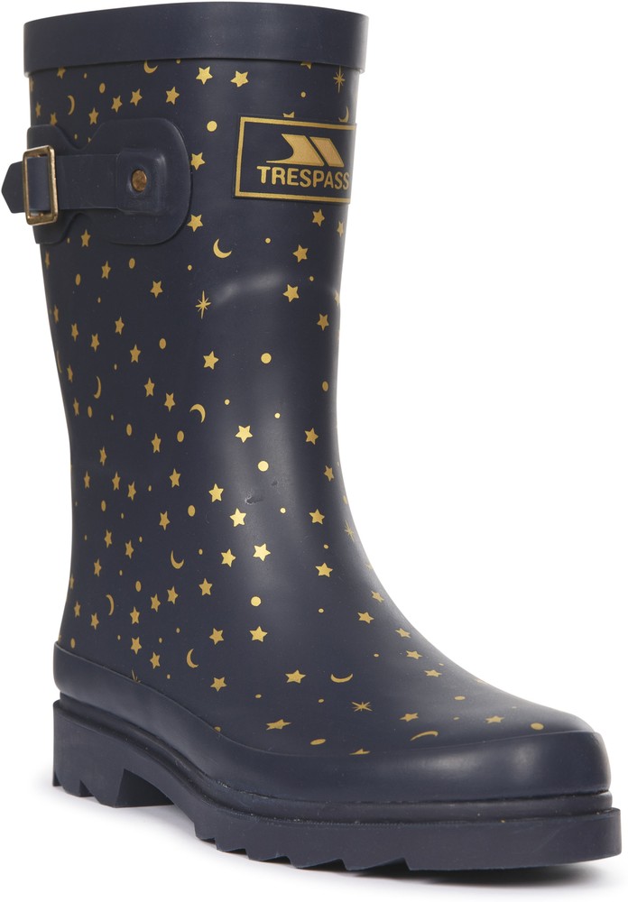 Trespass Damen Gummistiefel Celeste - Female Mid Height Welly Midnight - Damen