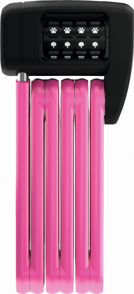 ABUS Fahrradschloss Bordo Lite Mini Faltschloss 62108 Pink