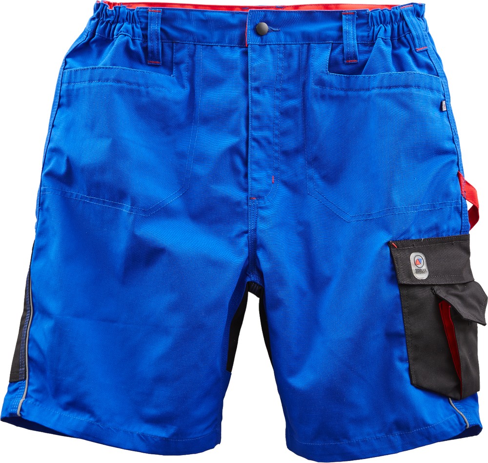 Terrax Workwear Short Royal/Rot - Herren / Unisex