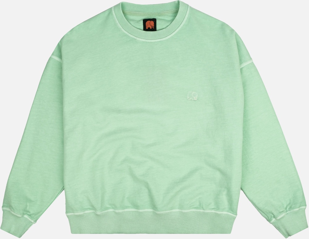 Trendsplant Damen Sweatshirt Women's Essential Pigment Oversized Sweater 029010WSDA - Damen