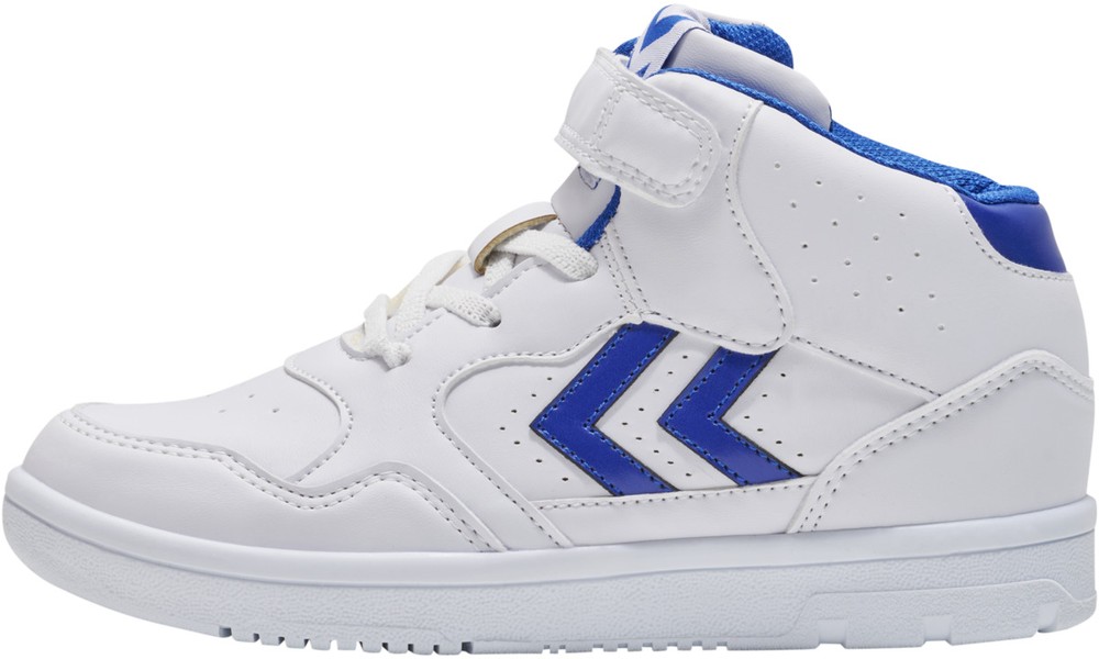 Hummel Kinder Sneaker Camden High Jr Weiß/Blau - Herren / Unisex