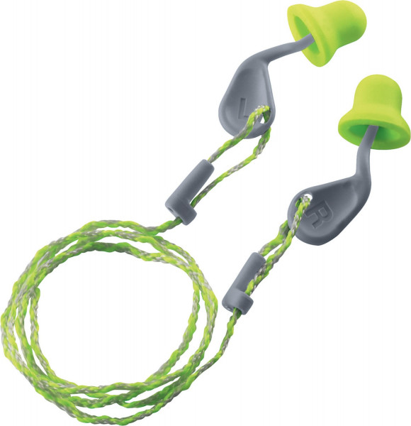 Uvex Gehörschutzstöpsel Xact-Fit 2124001 Grün Snr 26 Db (21241)-M (50 Stück)