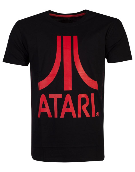 Atari - Red Logo Men's T-Shirt Black