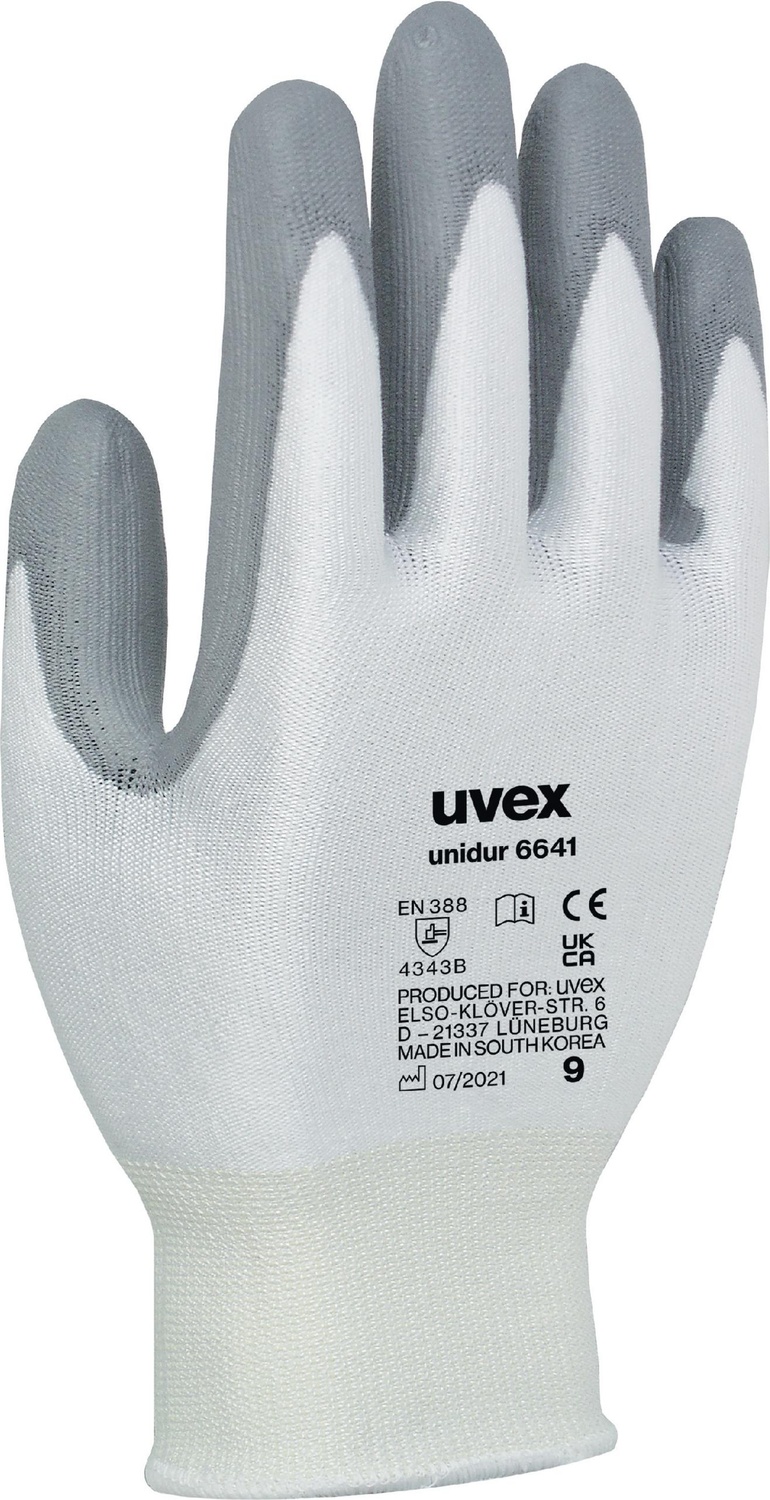 Uvex Nitril-HS, Rubiflex NB 60 S in verschiedenen Größen