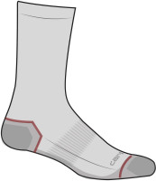 Carhartt Force Midweight Crew Sock 3 Pack Grey