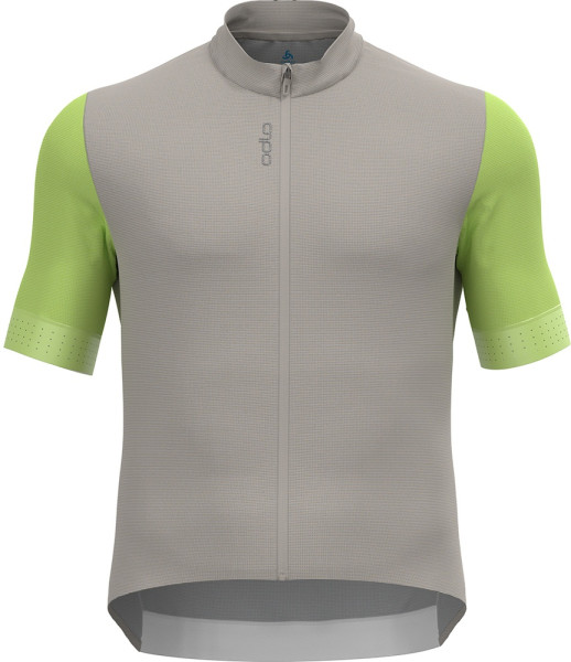 Odlo T-Shirt S/U Collar S/S Full Zip Zeroweight Chill-Tec Pro 413072