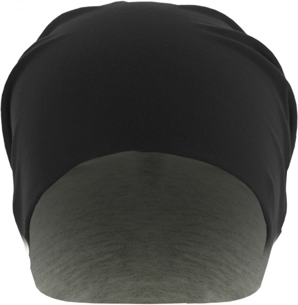 MSTRDS Beanie Jersey Beanie reversible Black/Grey