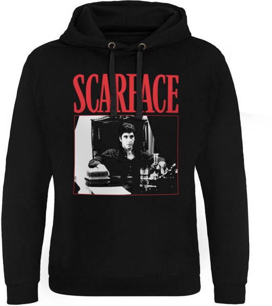 Scarface Tony Montana - The Power Epic Hoodie Black