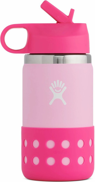 Hydro Flask Flasche Wide Mouth Kids Straw Lid & Boot 12 oz (355 ml) 134324