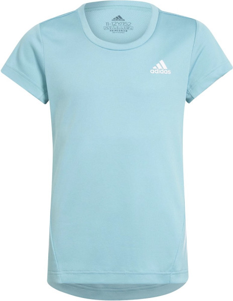 Adidas Damen Kinder Sportshirt Mädchen-T-Shirt Aeroready 3-Streifen Teeint Ton 134871